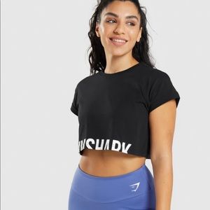 Women’s GymShark Fraction Cropped Top
